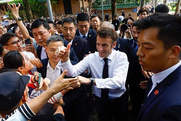 皇冠体育App下载_消息人士：马克龙访华皇冠体育App下载，希望确保欧洲成为中国的重要伙伴